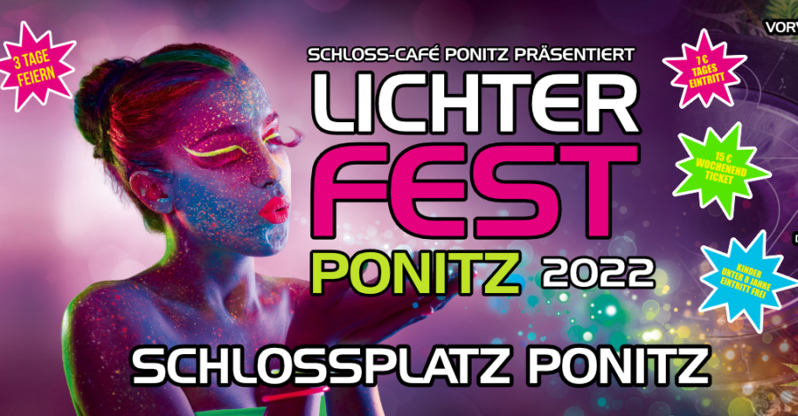 Lichterfest Ponitz // Schloss Ponitz
